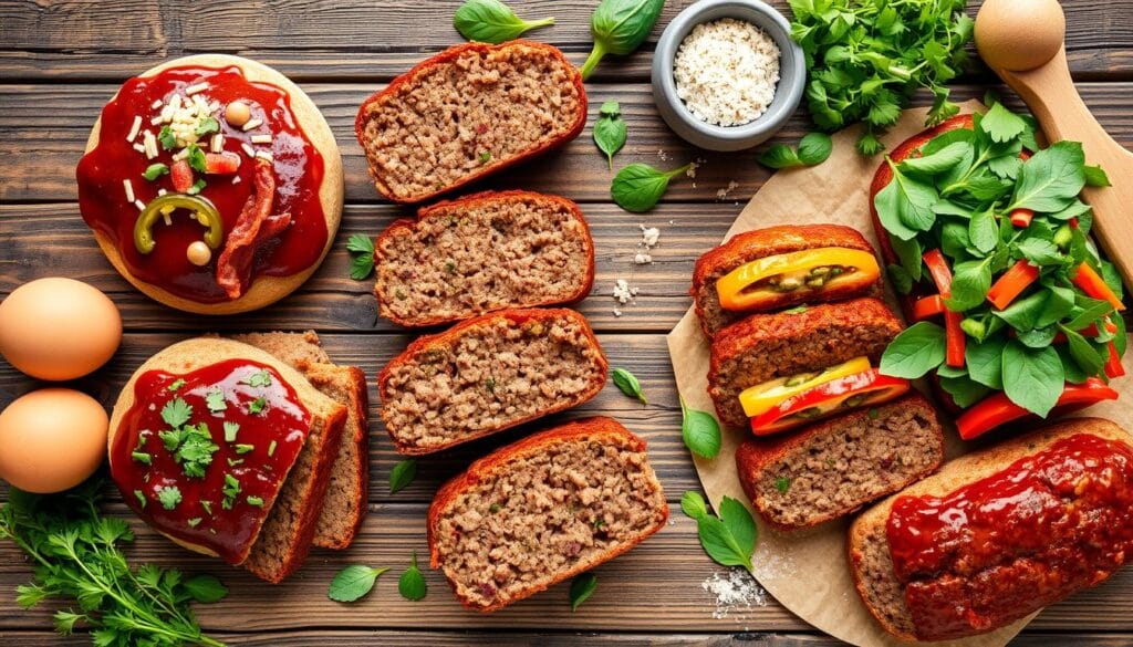 Variations of meatloaf recipe