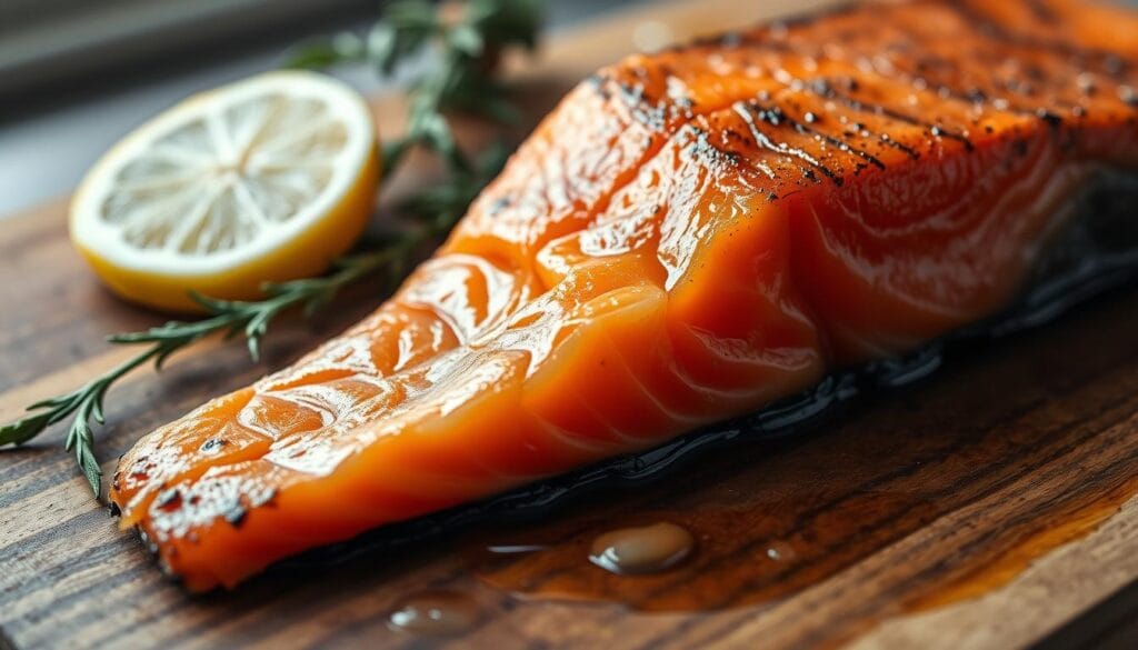 dealing with albumin in salmon