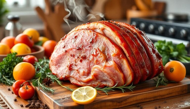 double smoked ham