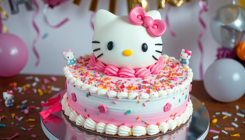 customized hello kitty cake