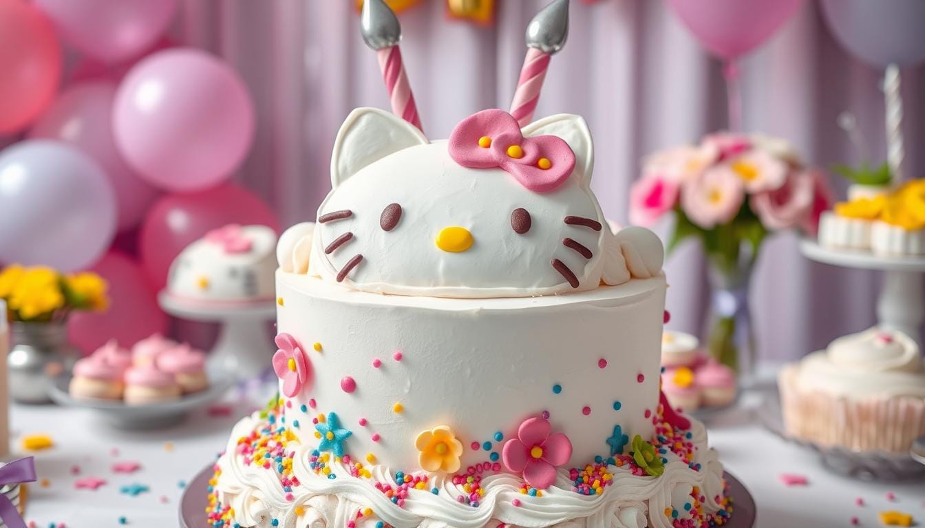 hello kitty cake