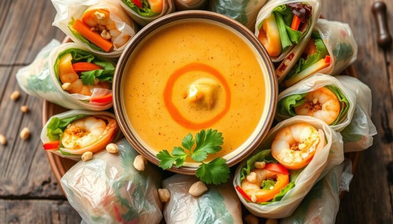 peanut sauce for spring rolls