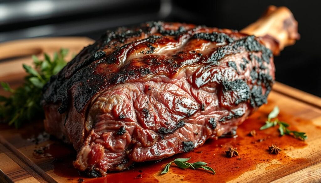 smoked chuck roast