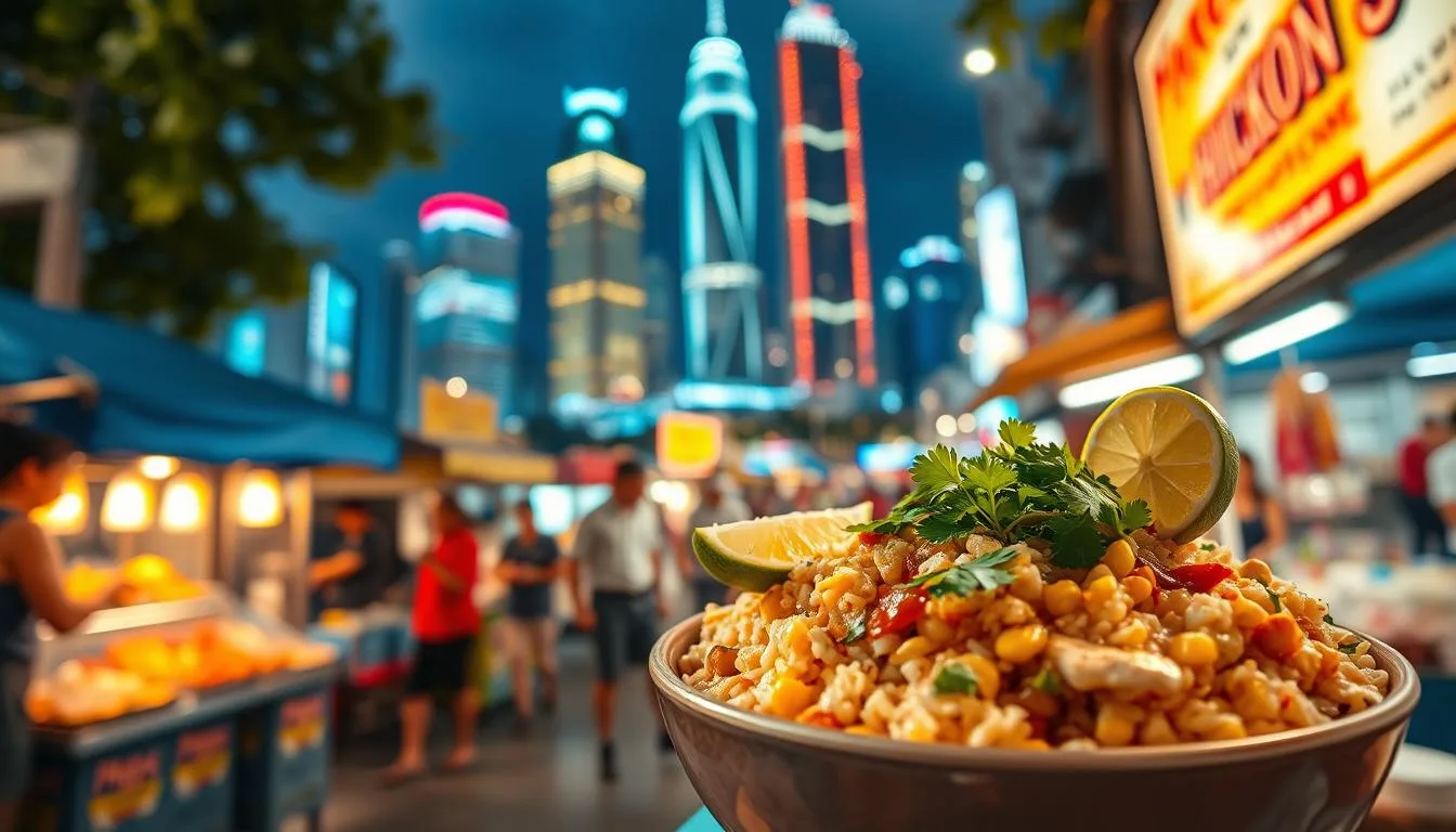 Street Corn Chicken Rice Bowl